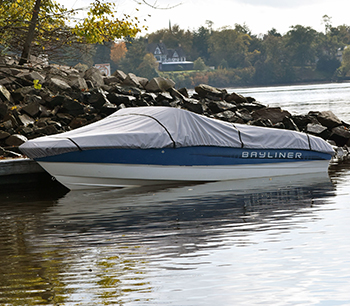 a boat mooring cover