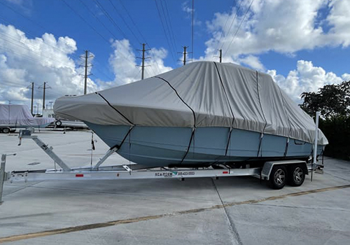 image of boat with cover