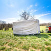 Photo de Housse haut de gamme pour remorque à chevaux avec attelage de pare-chocs