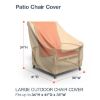 Picture of Large Outdoor Chair Cover - Classic