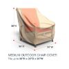 Photo de Medium Outdoor Chair Cover - Select Tan