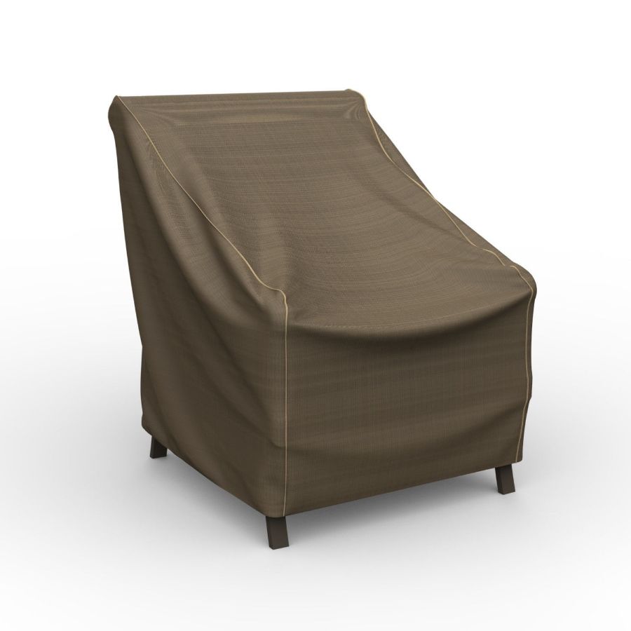 Picture of Outdoor Chair Cover - StormBlock™ Platinum Black and Tan Weave