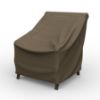 Picture of Small Outdoor Chair Cover - StormBlock™ Platinum Black and Tan Weave