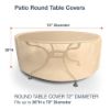 Picture of Round Table Covers 72 in Diameter - Classic