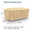 Photo de Oval Table Covers 60 in Long - Classic