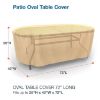 Photo de Oval Table Covers 72 in Long - Classic