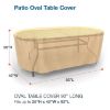 Photo de Oval Table Covers 92 in Long - Classic