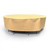 Photo de Extra Large Round Table and Chairs Combo Covers - Classic