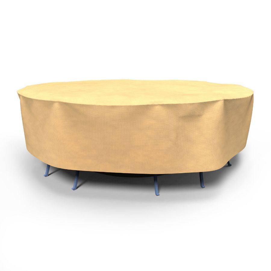 Photo de Extra Large Round Table and Chairs Combo Covers - Classic