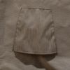 Picture of Medium Slim Outdoor Ottoman/Coffee Table Cover - Signature Tan Tweed