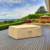 Picture of Outdoor Ottoman Cover - StormBlock™ Signature Tan