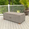 Picture of Outdoor Ottoman/Coffee Table Cover - Signature Tan Tweed