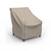 Photo de Small Outdoor Chair Cover - StormBlock™ Signature Black Ivory