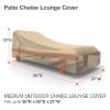 Photo de Medium Outdoor Chaise Lounge Cover - Classic