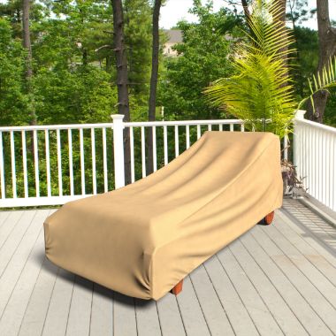 Photo de Outdoor Chaise Lounge Cover - Classic