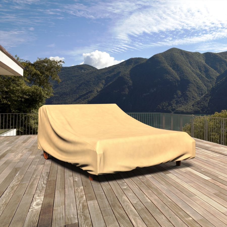 Picture of Outdoor Double Chaise Lounge Cover - Classic