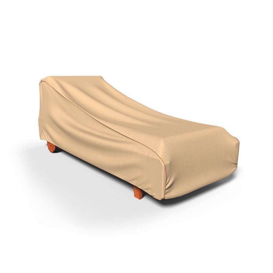 Photo de Outdoor Chaise Lounge Cover - Select Tan