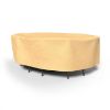 Picture of Small Oval Table and Chairs Combo Covers - Classic