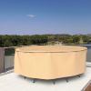 Photo de Oval Table and Chairs Combo Covers - Select Tan