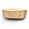 Photo de Round Table and Chairs Combo Covers - Select Tan