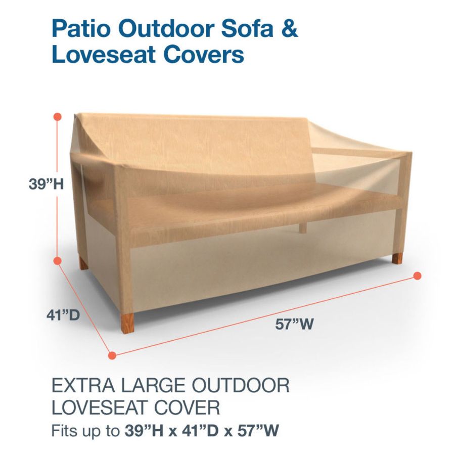 Picture of Extra Large Outdoor Loveseat Cover - Classic