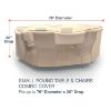 Photo de Small Round Table and Chairs Combo Covers - Select Tan