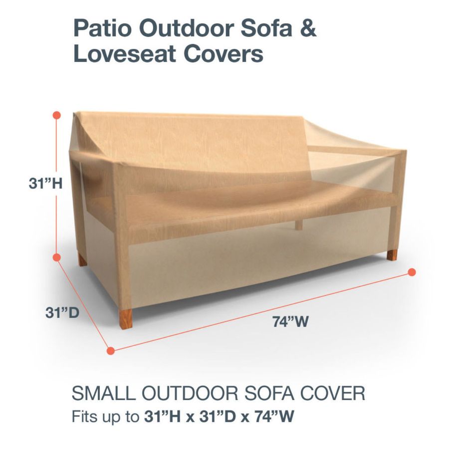 Photo de Small Outdoor Sofa Cover - Classic