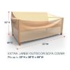 Picture of Extra Large Outdoor Sofa Cover - Select Tan