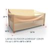 Photo de Large Outdoor Loveseat Cover - Select Tan