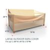 Picture of Large Outdoor Sofa Cover - Select Tan