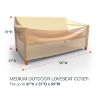 Photo de Medium Outdoor Loveseat Cover - Select Tan