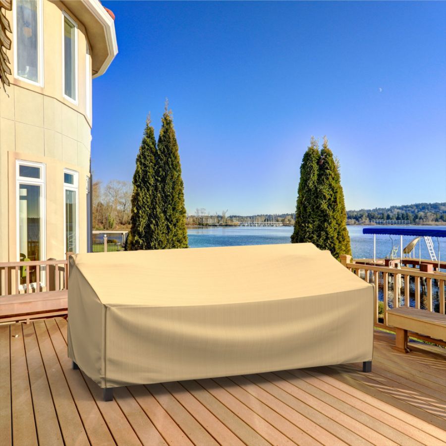 Picture of Medium Outdoor Sofa Cover - Select Tan