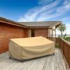 Photo de Outdoor Loveseat Cover - Select Tan