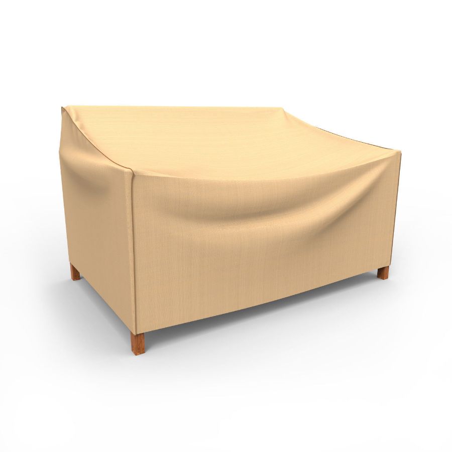 Picture of Small Outdoor Loveseat Cover - Select Tan