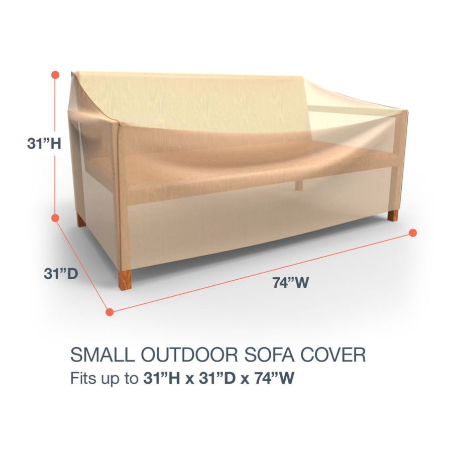 Picture of Small Outdoor Sofa Cover - Select Tan