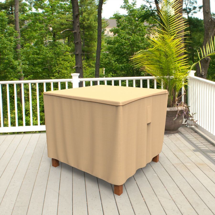 Picture of Square Table Covers 36 in Long - Select Tan