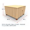 Picture of Square Table Covers 48 in Long - Select Tan