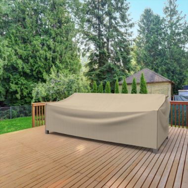 Photo de Outdoor Sofa Cover - StormBlock™ Signature Black Ivory