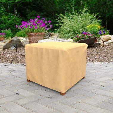 Picture of 22" Square Outdoor Side Table/Ottoman Cover - Classic