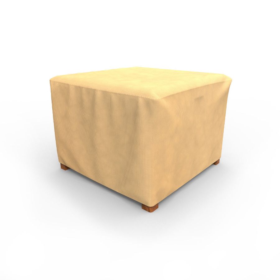 Photo de 26" Square Outdoor Side Table/Ottoman Cover - Classic