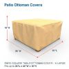 Picture of 36" Square Outdoor Side Table/Ottoman Cover - Classic