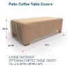 Picture of Large Outdoor Ottoman/Coffee Table Cover -  Classic