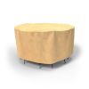Photo de Medium Bar Table and Chairs Combo Covers 80 in Diameter - Classic
