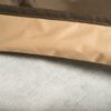 Photo de Square Table Covers 60 in Long - StormBlock™ Platinum Black and Tan Weave