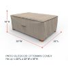 Photo de Outdoor Ottoman Cover - StormBlock™ Signature Black Ivory