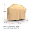 Photo de 70 in Wide Grill Covers - Select Tan