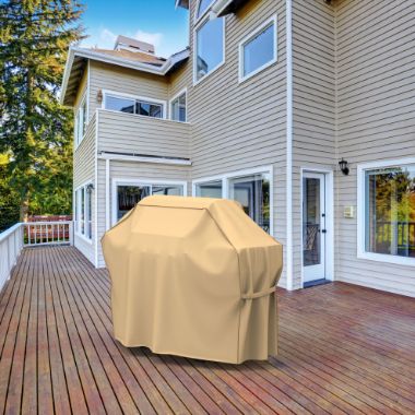 Photo de 70 in Wide Grill Covers - Select Tan