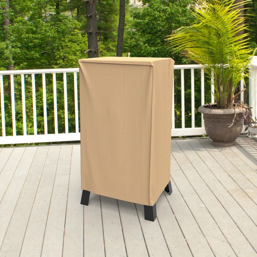 Photo de Square Smoker Grill Covers - Select Tan