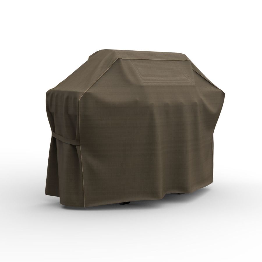 Picture of 55 in Wide Grill Covers - StormBlock™ Platinum Black and Tan Weave