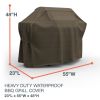 Picture of 55 in Wide Grill Covers - StormBlock™ Platinum Black and Tan Weave